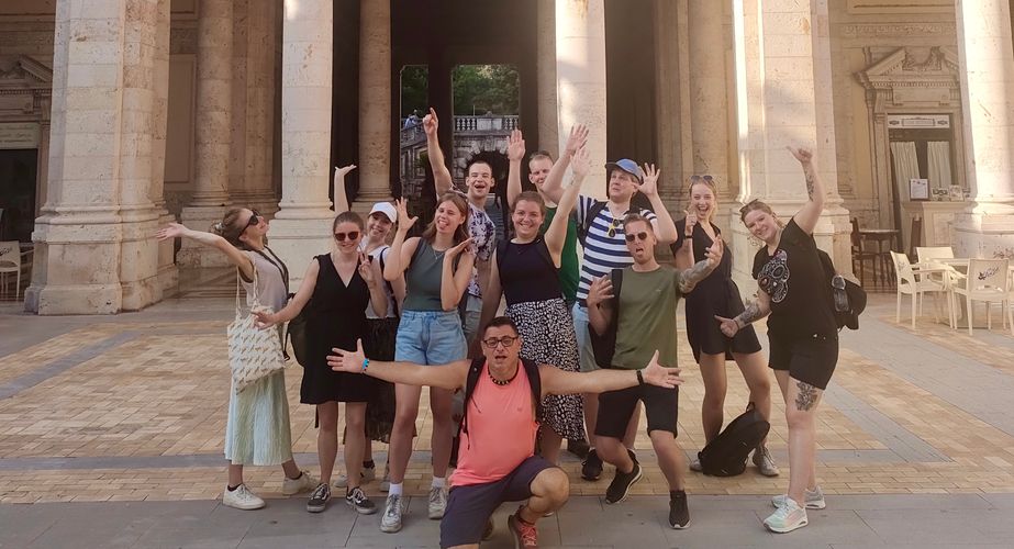 Groepsfoto groepsreizen Toscane